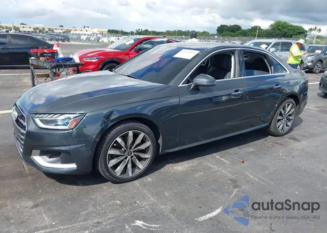 2021 Audi A4 Premium Plus 40 Tfsi Quattro S Tronic z USA, uszkodzony, nr VIN WAUBBAF40MN014909